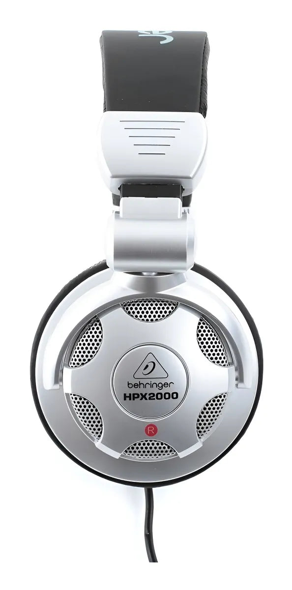 Fone de ouvido over-ear Behringer HPX2000 plateado e negro