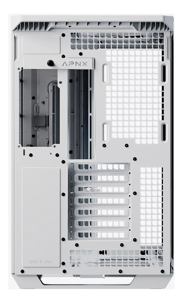 Gabinete Gamer Apnx V1 Blanco V1-wt-v1 Alta Gama