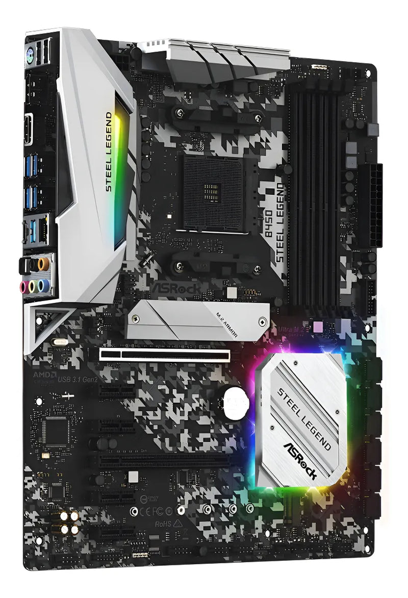 Motherboard Asrock B450 Steel Legend Am4 Diginet