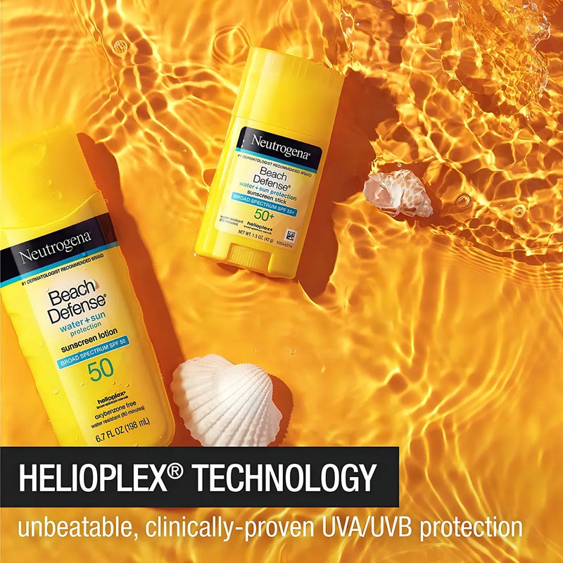 Neutrogena Bloqueador Solar En Barra Beach Defense Spf 50