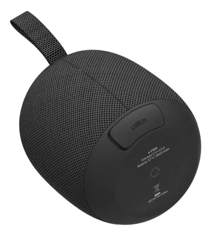 Parlante Kalley Inalámbrico Bluetooth K-p16n 16w Negro
