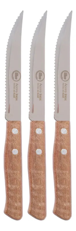 Set X3 Cuchillo + Tenedor Ilko