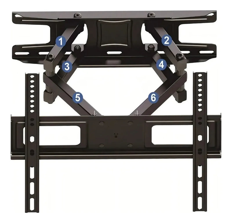 Soporte Para Tv Sony Samsung 50 55 58 60 65 LG 50 55 60 65 Color Negro