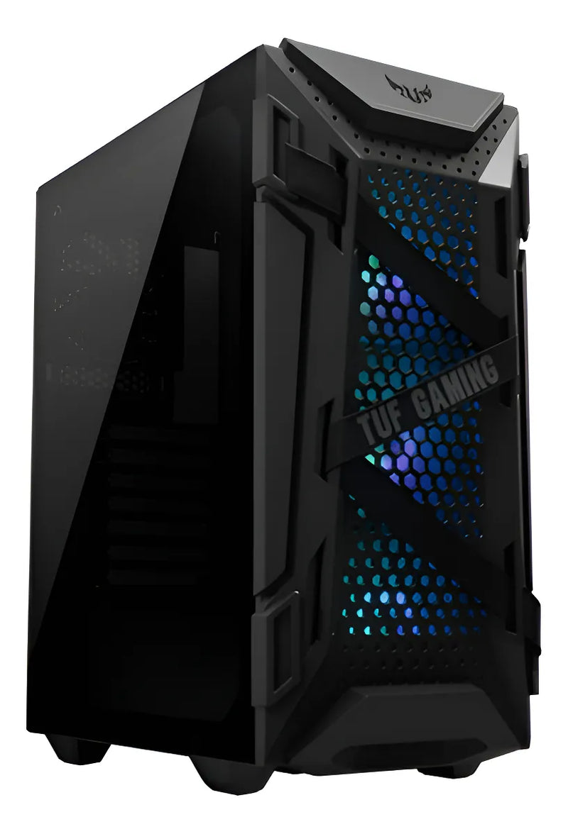 Gabinete para computadora de escritorio Asus TUF Gaming GT301 negro