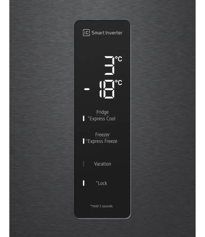 Nevera Lg Tipo Europeo 461 Lts Gb45wpt Mate Negro