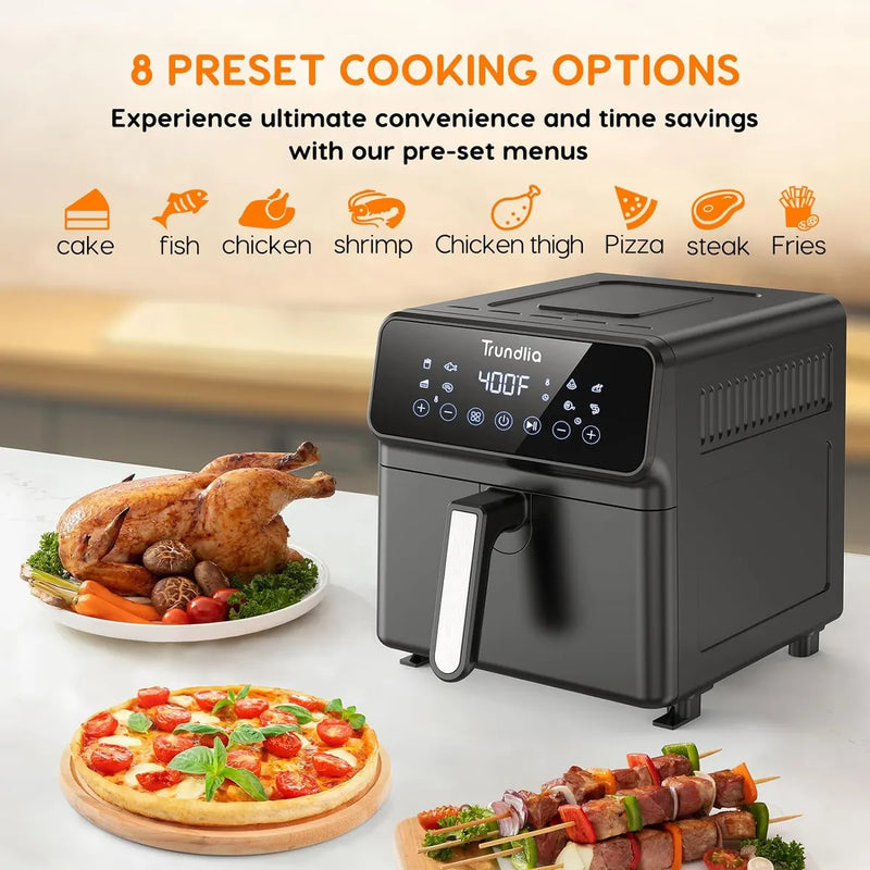 8en1 Air Fryer 6.3quart Metal Smart Combo Oven 1500w Ai...