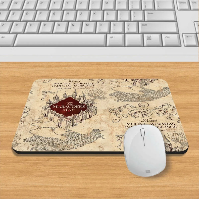 Pad Mouse Pads Harry Potter. Mapa De Merodeadores Negro