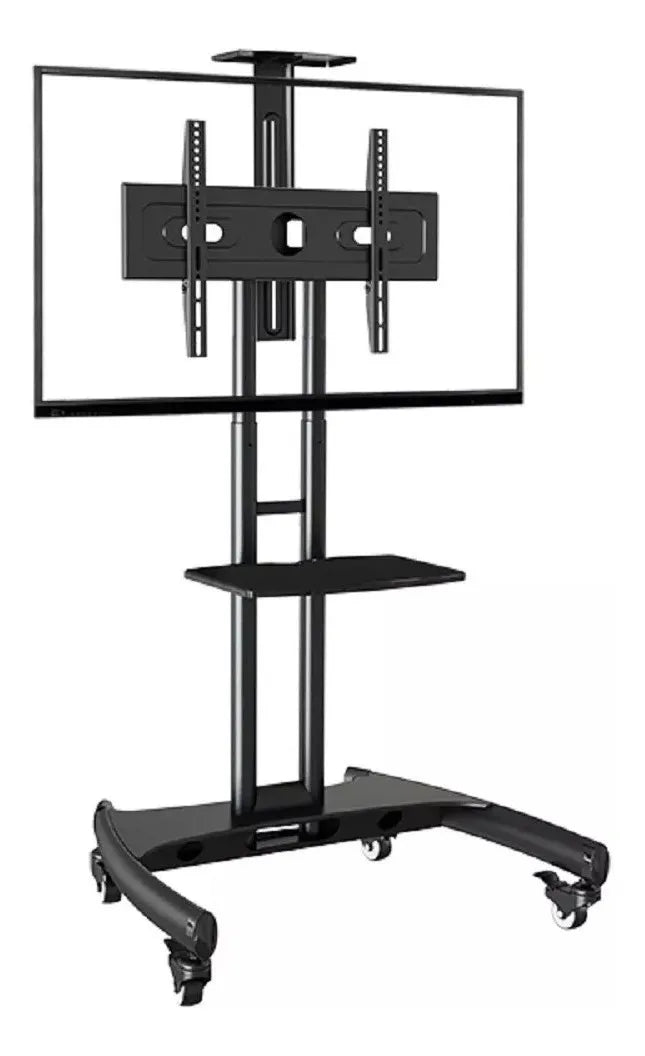 Soporte Tv Movil Pedestal Ruedas Tv 32 A 75 An 150 Color Negro