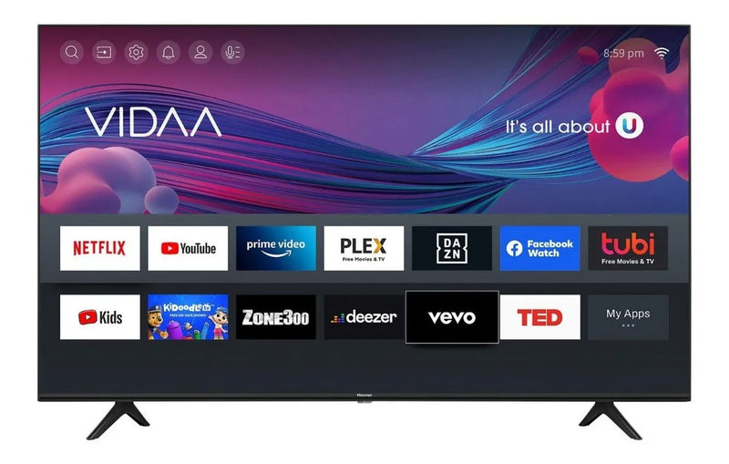 Smart TV de 32" Hisense Series H4HV 32A4HV con pantalla DLED HD