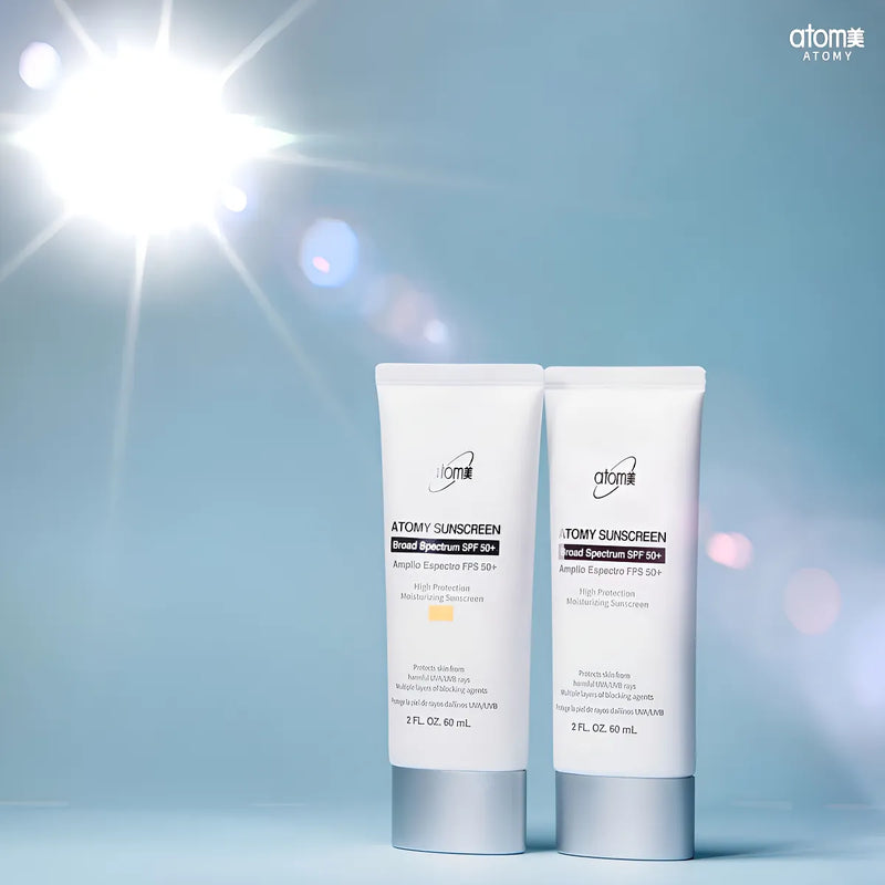 Protector Solar Atomy tono blanco Sunscreen
