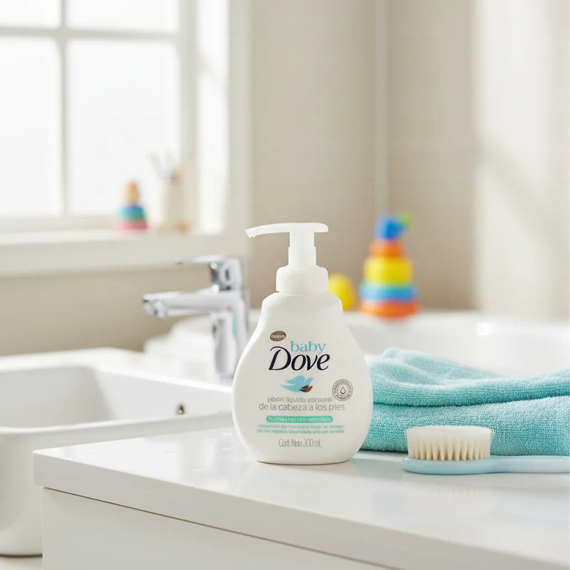 Jabón Dove Baby Líquido Sensible 200ml