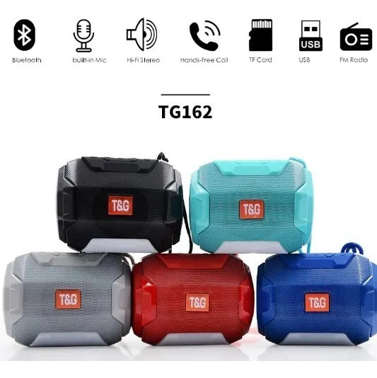Parlante Inalámbrico Recargable Bluetooth Pequeño Ubs/sd/led Varios
