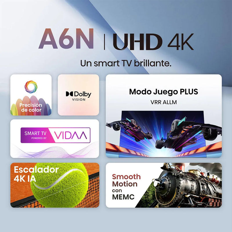 Smart Tv Hisense 50A6N 50'' 4K LED
