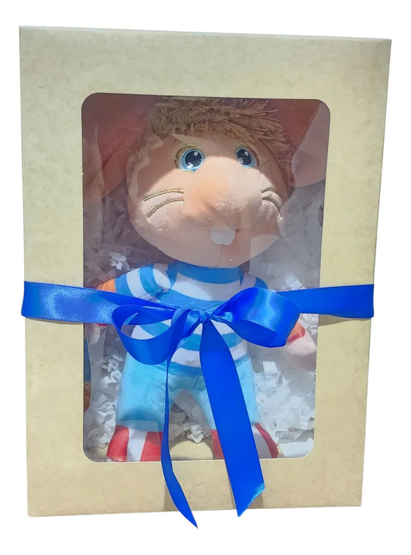 Peluche Topo Gigio, Incluye Caja De Regalo