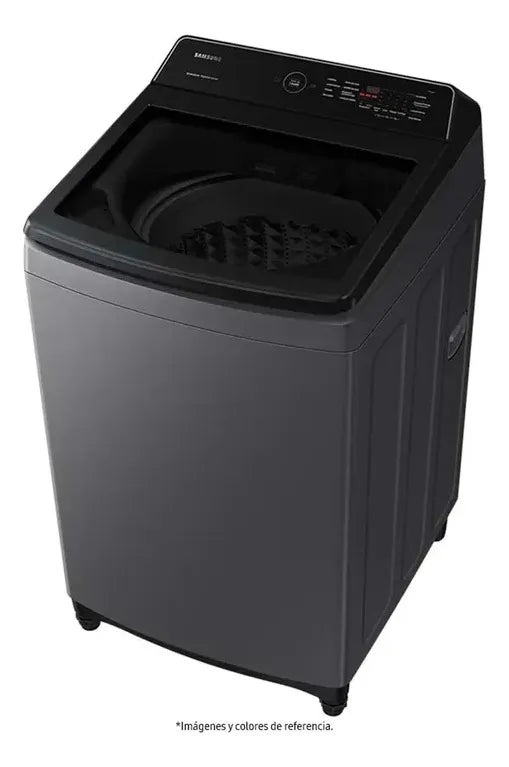 Lavadora Samsung 19kg Ecobubble Inverter Gris Wa19cg6441bdco