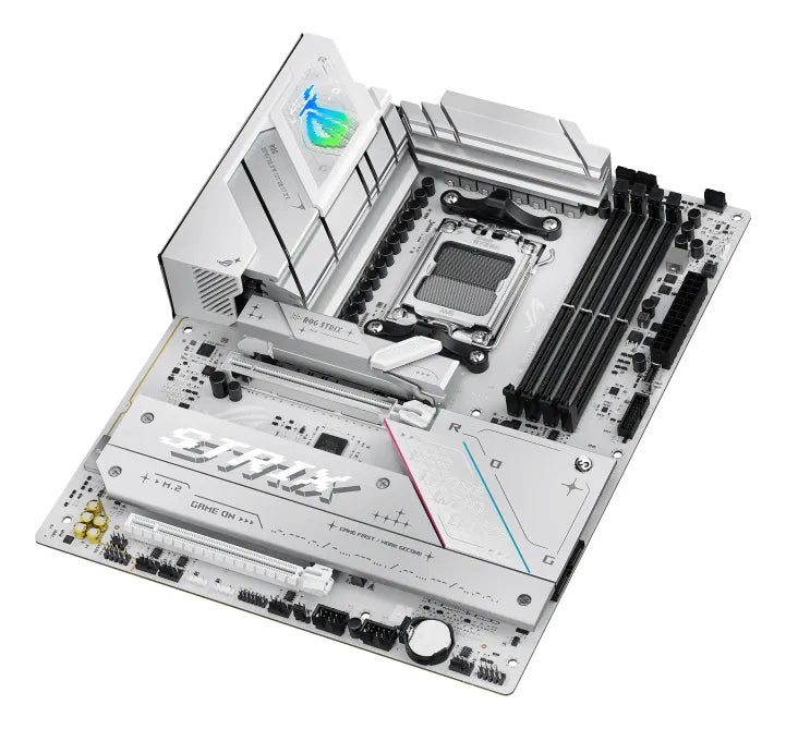 Tarjeta Madre Asus Rog Strix B850-a Gaming Wifi Am5 Pcie 5.0 Color Blanco