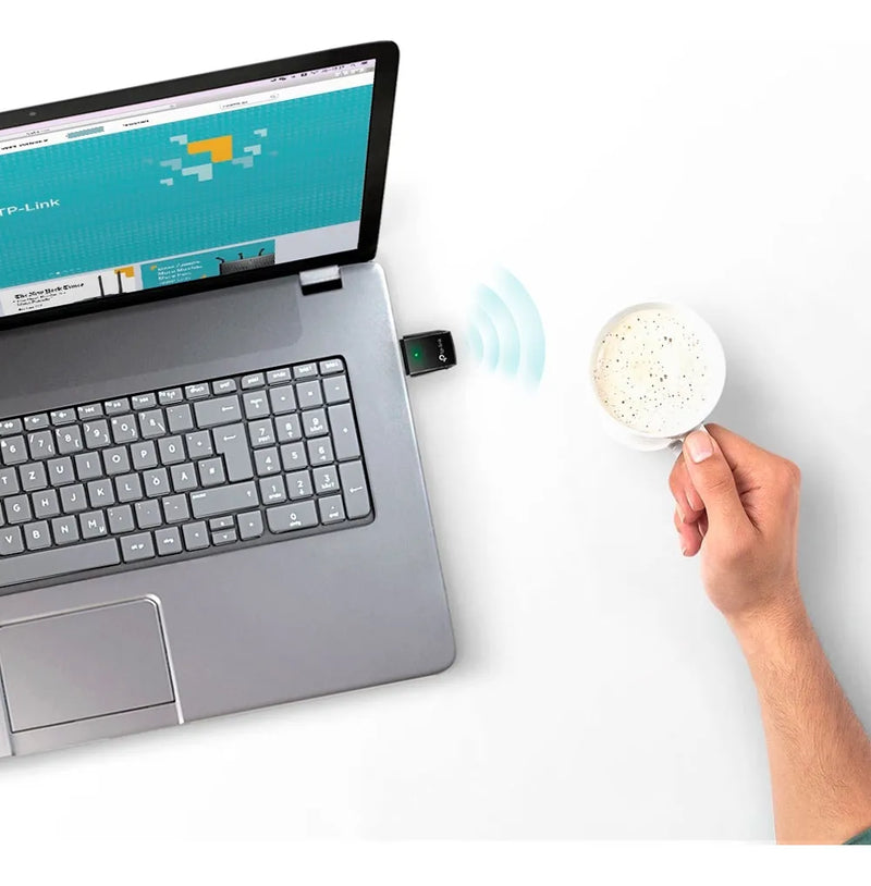 Adaptador Wifi Usb Tp-link Archer T2u Ac600 Dual Band