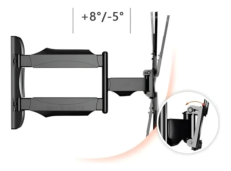 Soporte Para Tv Base De Brazo Extendible 32 A 60inch An-p4 Color Negro