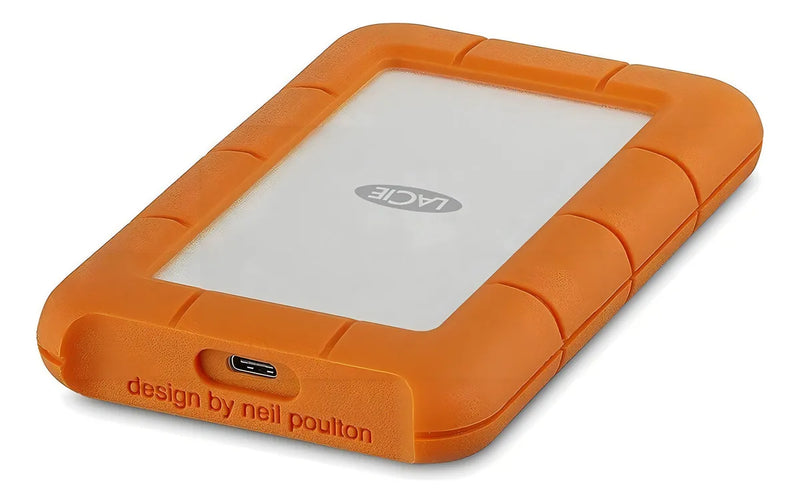 Disco duro externo LaCie Rugged STFR2000800 2TB naranja