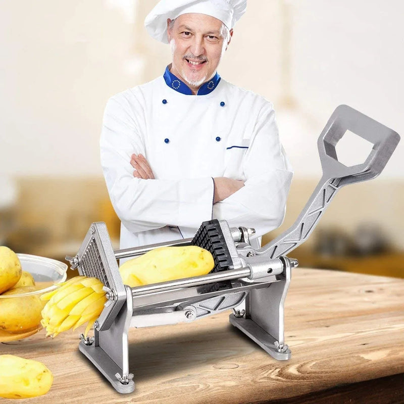 Cortador De Papas A La Francesa Frutas Y Verduras Acero Inox