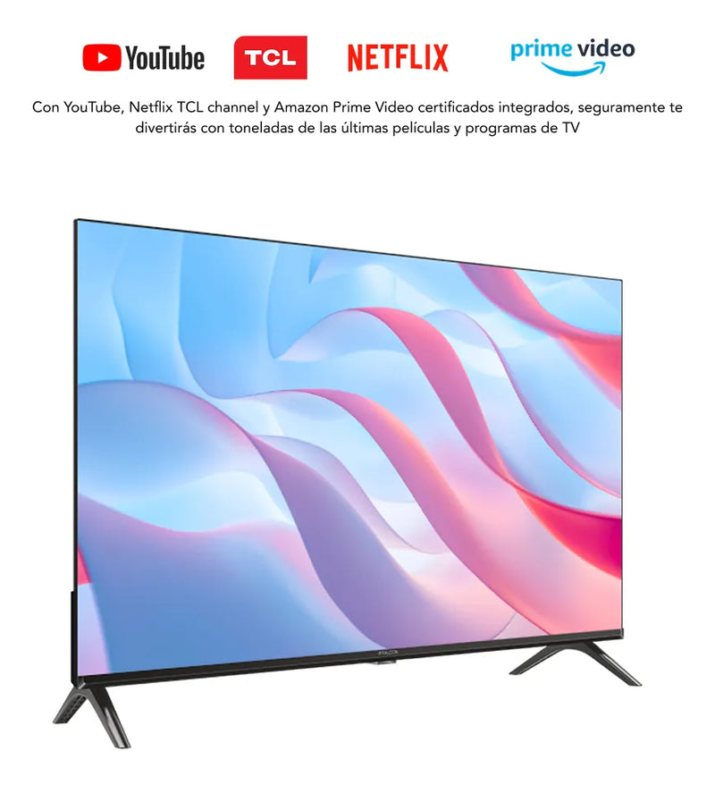 Televisor Iffalcon (by Tcl) Iff43s53 43 Pulgadas Led Fhd Fhd Smart Tv Con Android Tv Y Control Por Voz