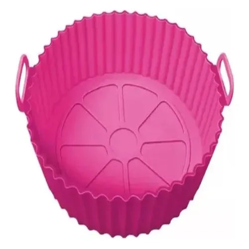 Molde Protector De Silicona Para Airfryer Freidora De Aire Verde Claro, Cafe, Rosado, Gris