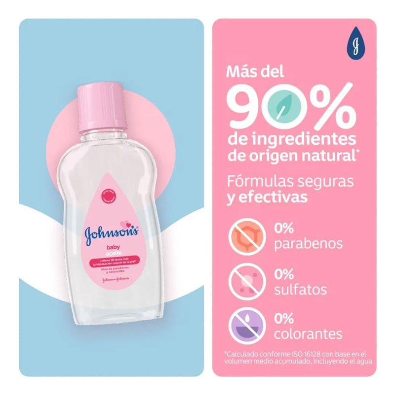 Aceite Johnson´s Baby Original X 100 Ml