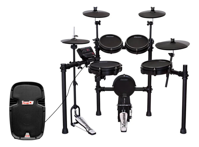 Amplificador Parlante Bateria Electronica Prodj Ps8emp3 75w Negro
