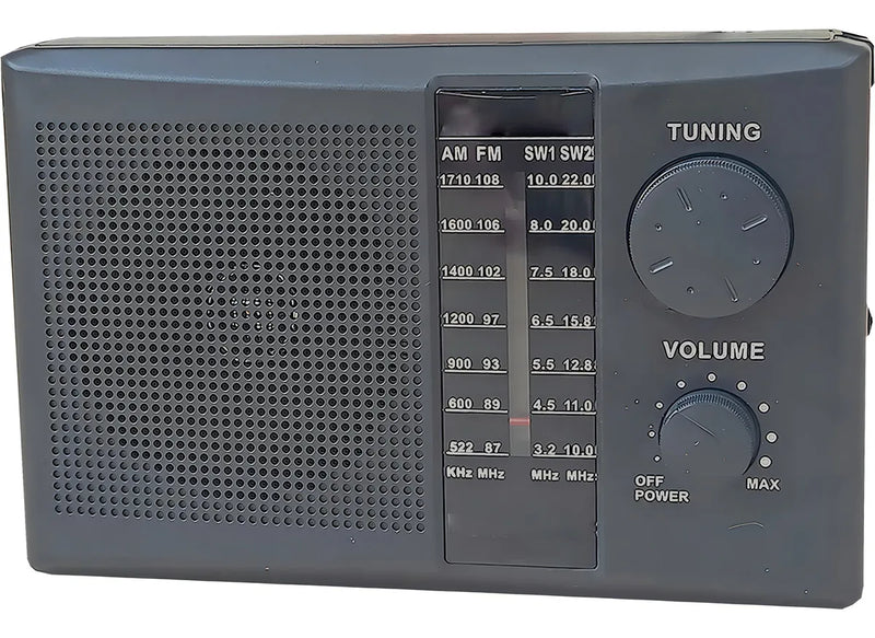 Radio Sonivox Electrico, Bateria Analógico Portátil