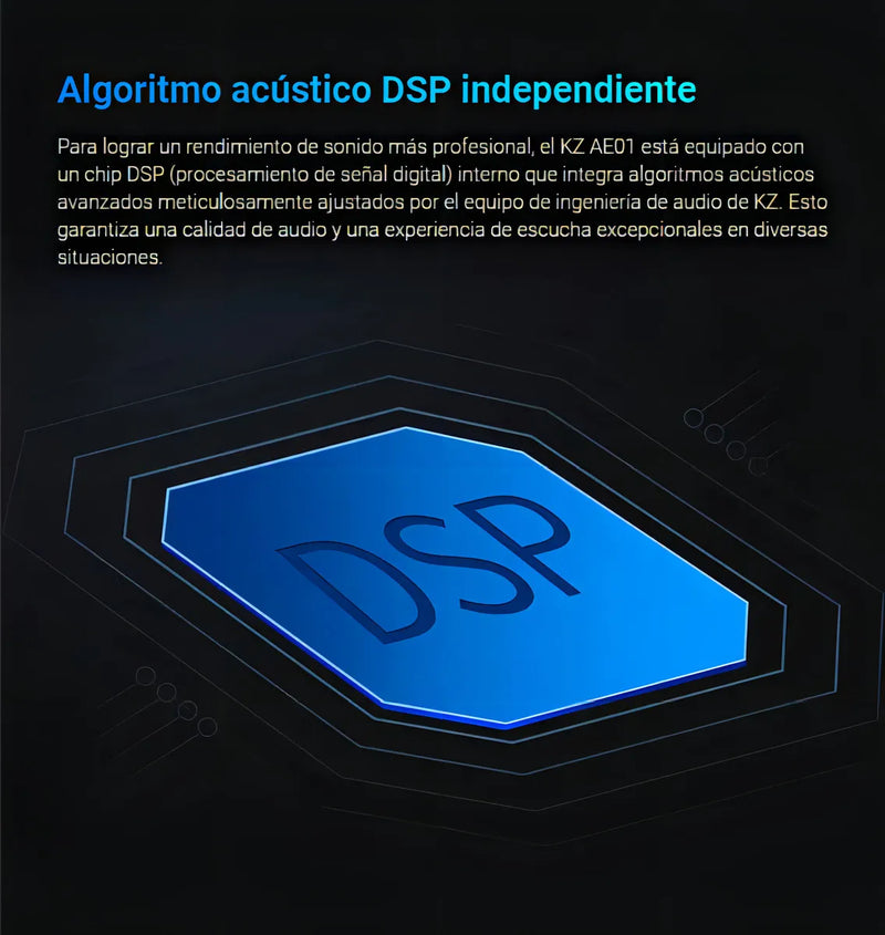 Modulo Kz Ae01 Gancho Inalámbricos Bluetooth 5.4 C Pin Color Negro Luz Negro