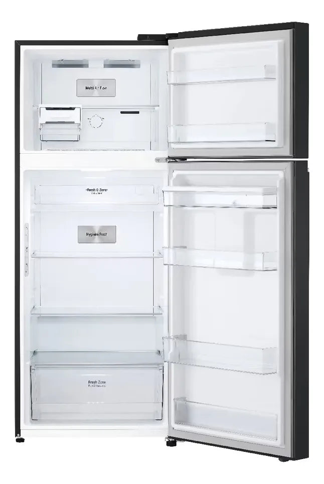 Nevera Lg Top Freezer 394 Lt Doorcooling Thinq Negro Mate