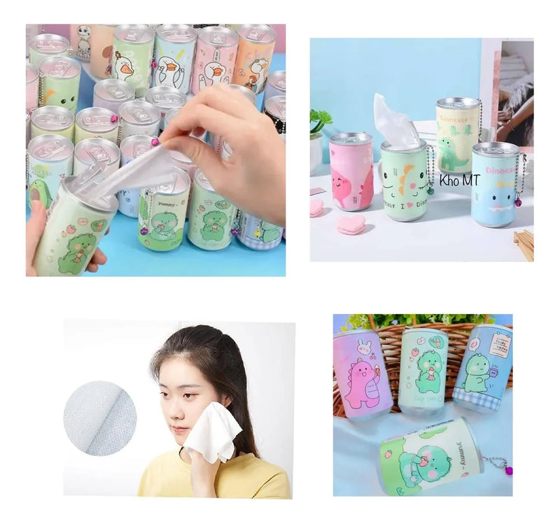 Pañitos Humedos X6 Lata Kawaii