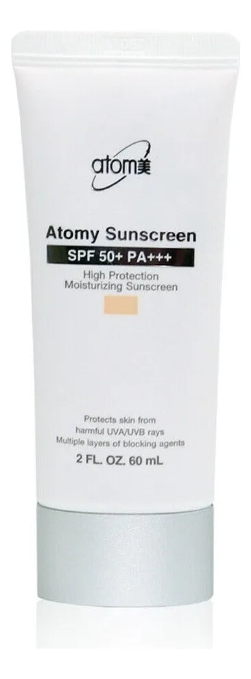 Protector Solar Facial Atomy Crema Fps 50+ 60g Suave Y Fino