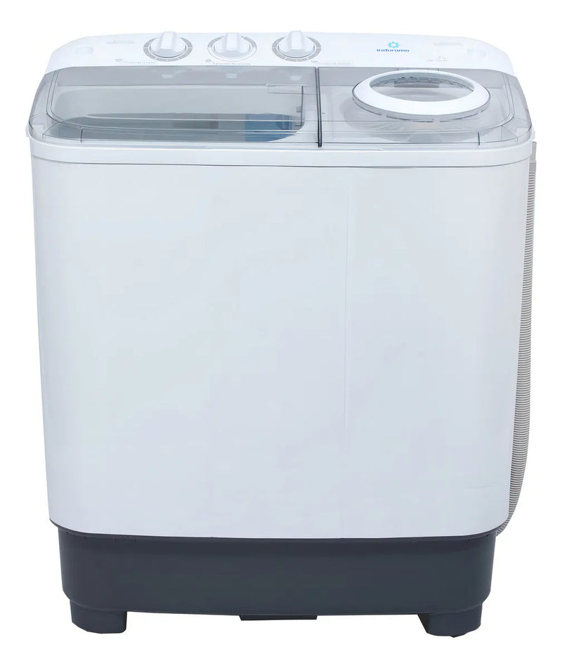 Lavadora Indurama Lri-7blsa 7kg/15lb Blanca Semiautomatica Color Blanco