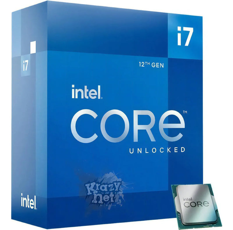 Procesador gamer Intel Core I7-12700K BX8071512700K de 12 núcleos y 5GHz de frecuencia con gráfica integrada