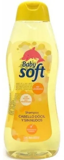 Shampoo Baby Soft Babysoft Cabello Docil Amarillo X 800 Ml