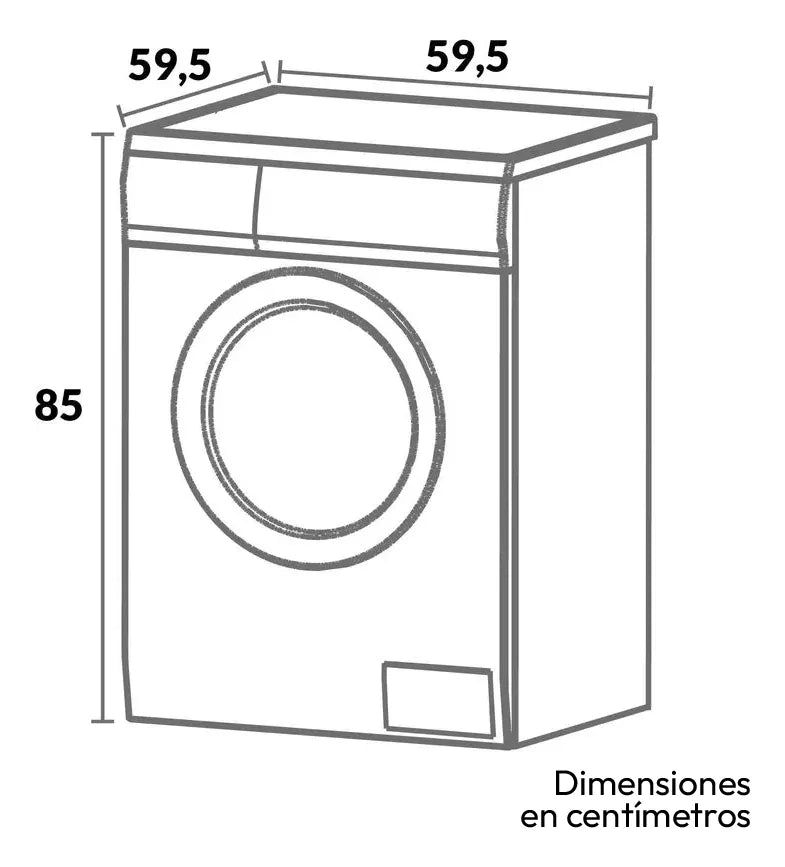 Nevera No Frost 325 Litros + Lavadora/secadora Inventer 14kg Gris
