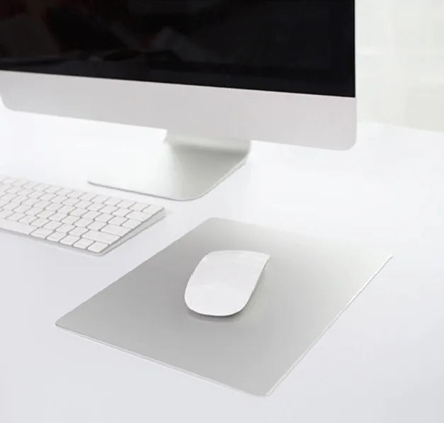 Mouse Pad Aluminio Tudson Antideslizante 240mm*180mm*2mm Silver