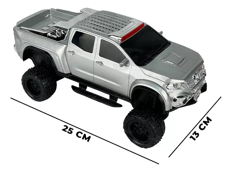 Radio Parlante Camioneta Ws-x65 Bluetooth Fm Usb Plateado