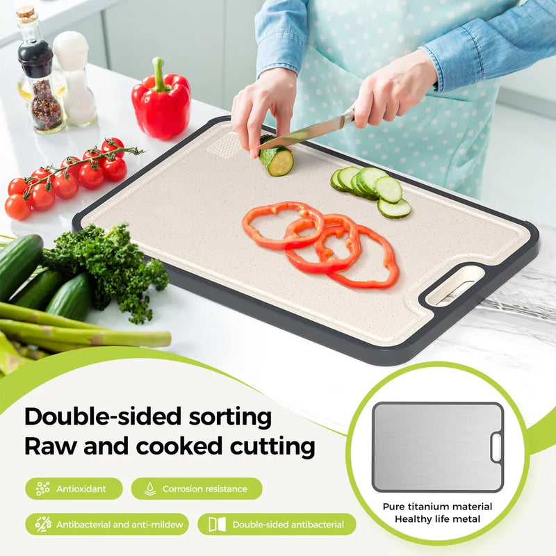 Tablas De Cortar De Titanio Para Cocina, Tabla De Cortar De