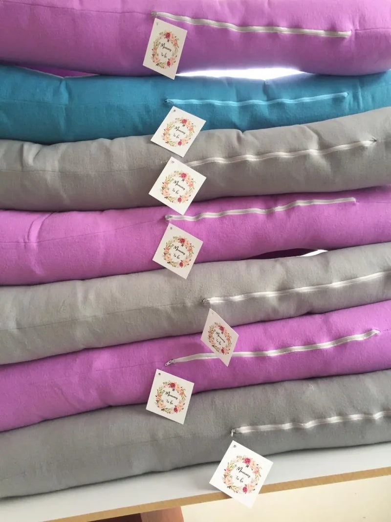 Almohada Para Embarazadas, Ortopédica, Descanso Lila