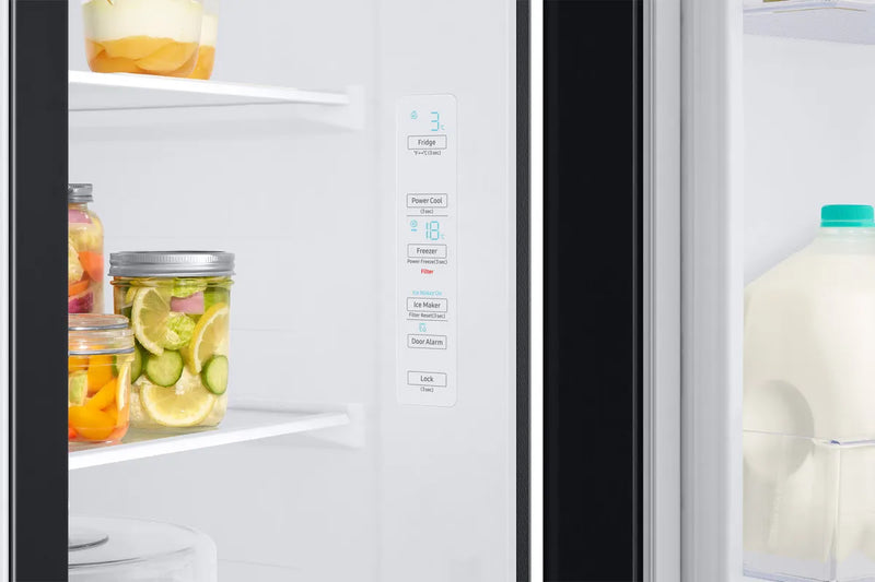 Nevecón Samsung Side By Side 628 L Rs22t5200 Color Black DOI