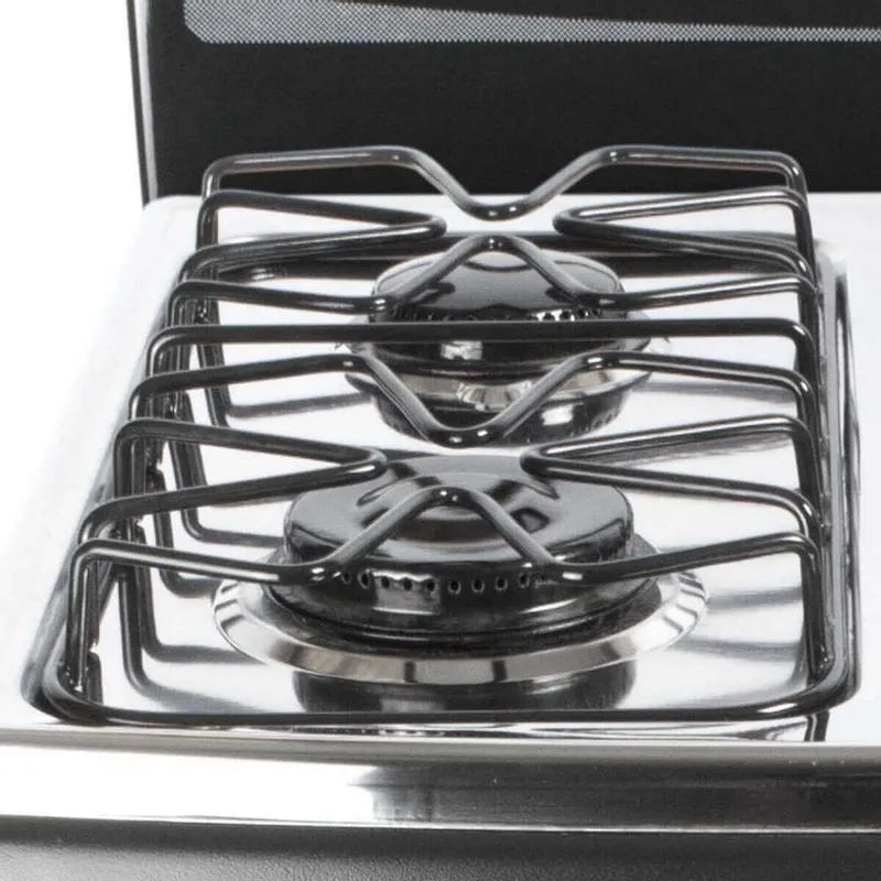 Estufa Sobremesa Abba Gas Propano 4p Lámina Sg4005 N Ql Negro