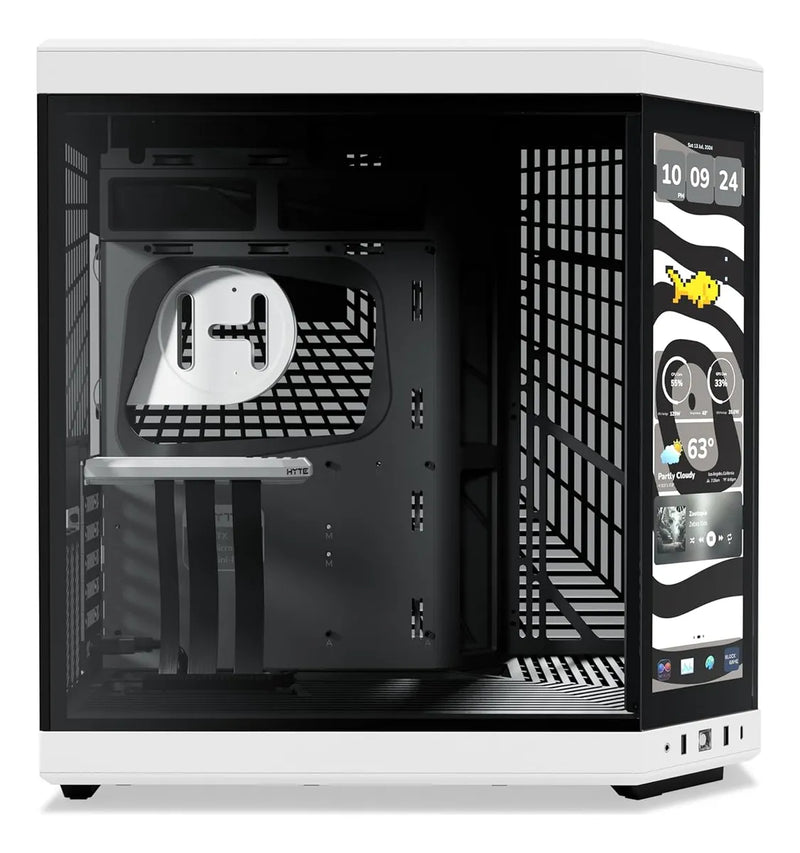 Estuche Atx Hyte Y70 Touch Panda - Pantalla Tactil 2.5k