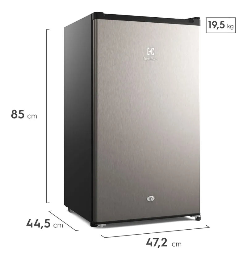 Minibar Electrolux Frost 90l 1 Puerta Gris Erd090g3hwg