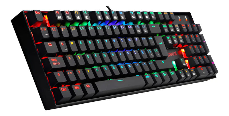Teclado Gamer Mitra K551-rgb Negro Español Alámbrico