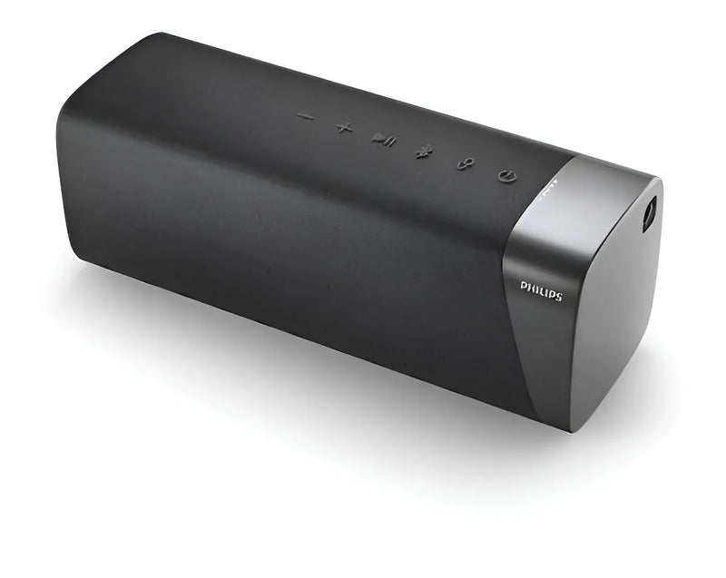 Bocina Philips Tas7505/00 Portátil Con Bluetooth Carga Celulares Color Gris