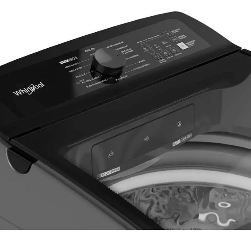 Lavadora Whirlpool Smart Action 19kg Gris Ww19ntbhla