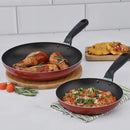 Juego Sartenes Imusa X 2 Piezas 18-20 Cm Antiadherente Color Rojo