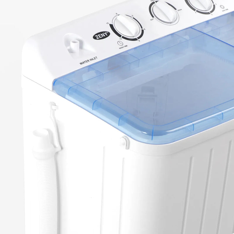 Lavadora Portátil Compacta Con Dos Tinas Pequeñas Zeny -